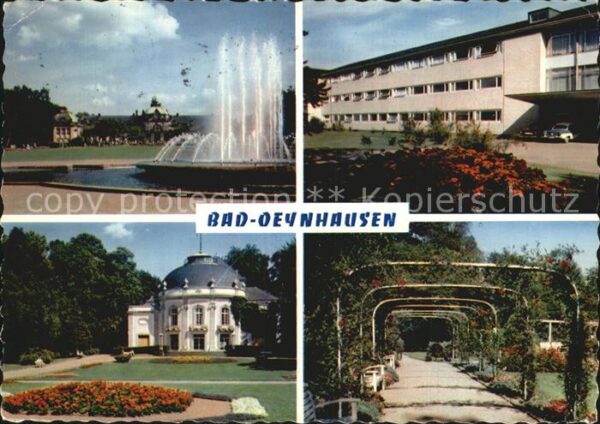 Bad Oeynhausen Kurhaus Kurtheater Rosengarten