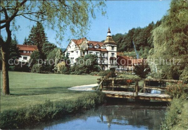 Herrenalb Bad Herrenalb Kurpark Mönchs Posthotel