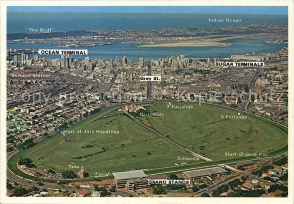 Durban South Africa Fliegeraufnahme
