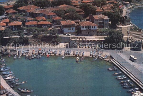 Nessebar Nessebyr Nessebre Fliegeraufnahme Hafen