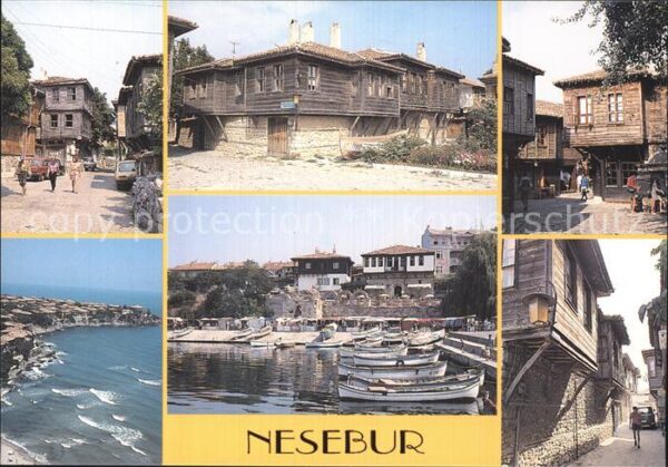 Nessebar Nessebyr Nessebre Hafen