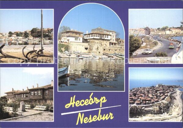 Nessebar Nessebyr Nessebre Panorama Hafen