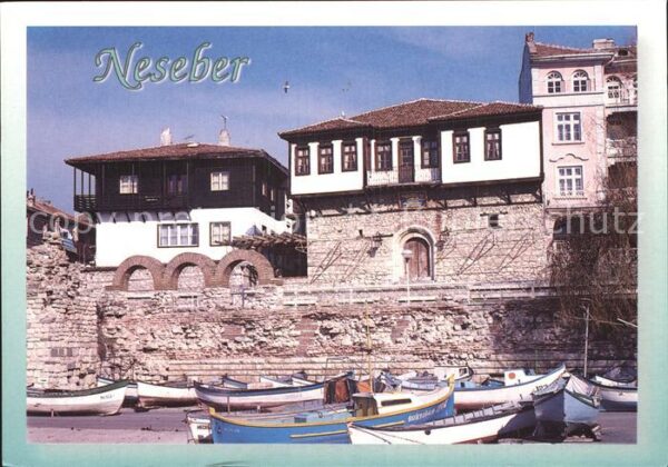 Nessebar Nessebyr Nessebre Boote