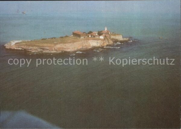 Burgas Insel Bolschewik Fliegeraufnahme