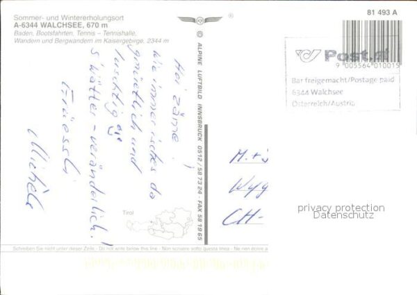 Walchsee Tirol Fliegeraufnahme – Bild 2