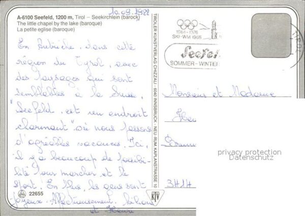 Seefeld Tirol Seekirchlein – Bild 2