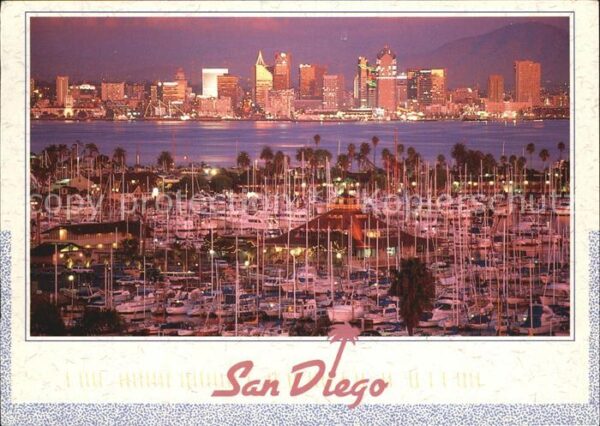 San Diego California Skyline Hafen