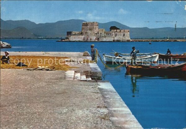 Nauplia Nauplion Das Malerische Bourtzi