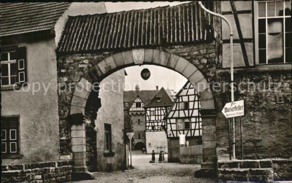 Heppenheim Bergstrasse Sickinger Tor