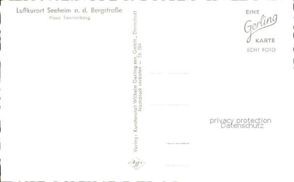 Seeheim-Jugenheim Haus Tannenberg – Bild 2