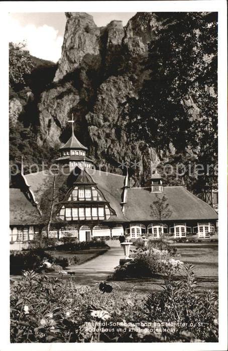 Bad Muenster Stein Ebernburg Badehaus Rheingrafenstein