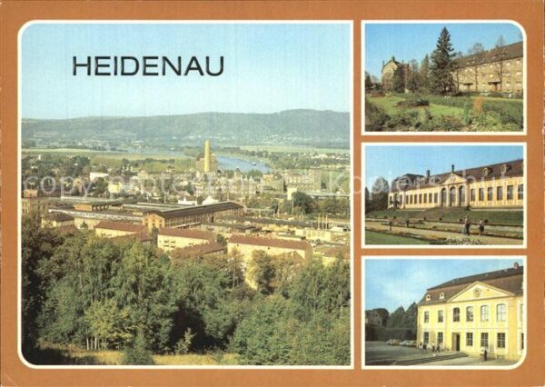 Heidenau Sachsen Teilansicht Grossedlitz Platz der Freih