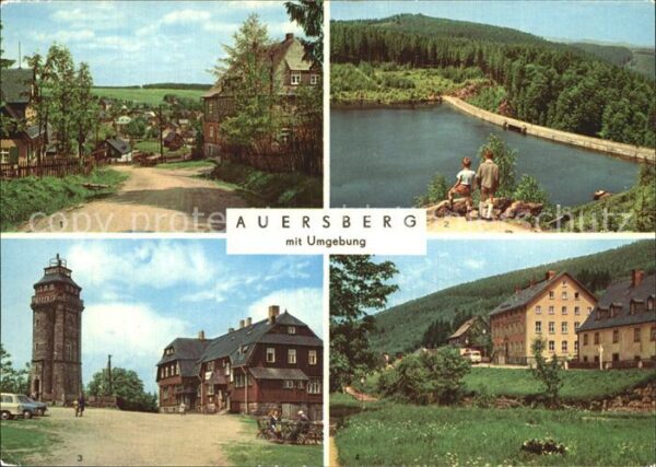 Auersberg Wildenthal Carlsfeld Sosa Talsperre Berghotel Auen