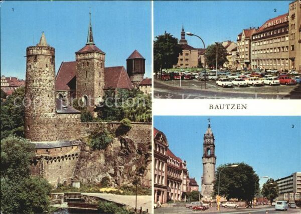Bautzen Alte Wasserkunst Michaeliskirche Platz