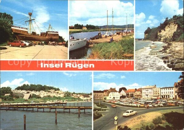 Insel Ruegen Sassnitz Sellin Steilufer Puttbus Berge