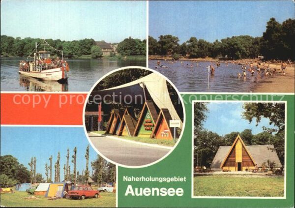 Leipzig Auensee Strandbad Campingplatz