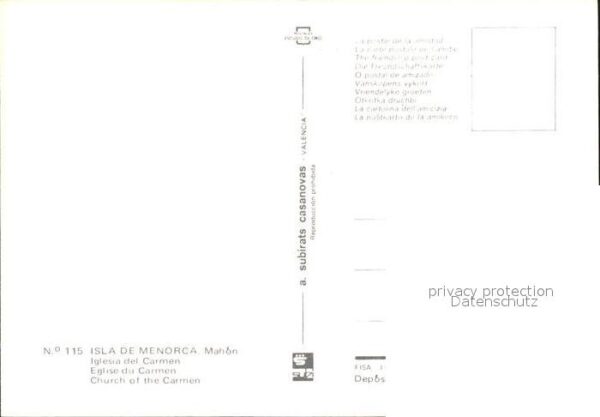 Menorca Church of the Carmen – Bild 2