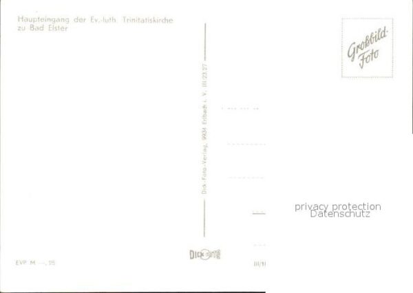 Bad Elster Trinitatiskirche – Bild 2
