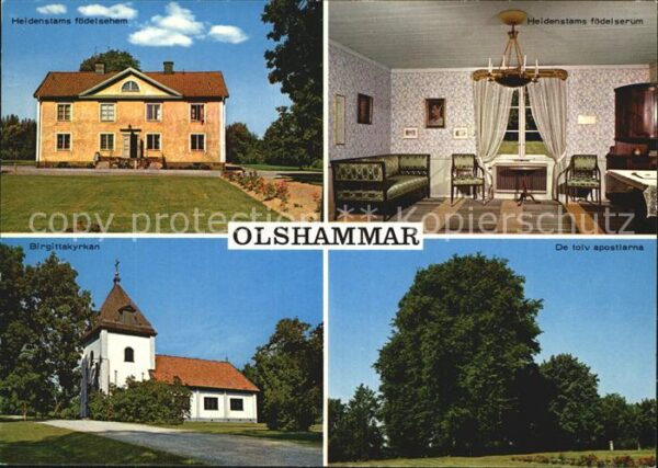 Olshammar Birgittakyrkan Heldenstams födelsehem