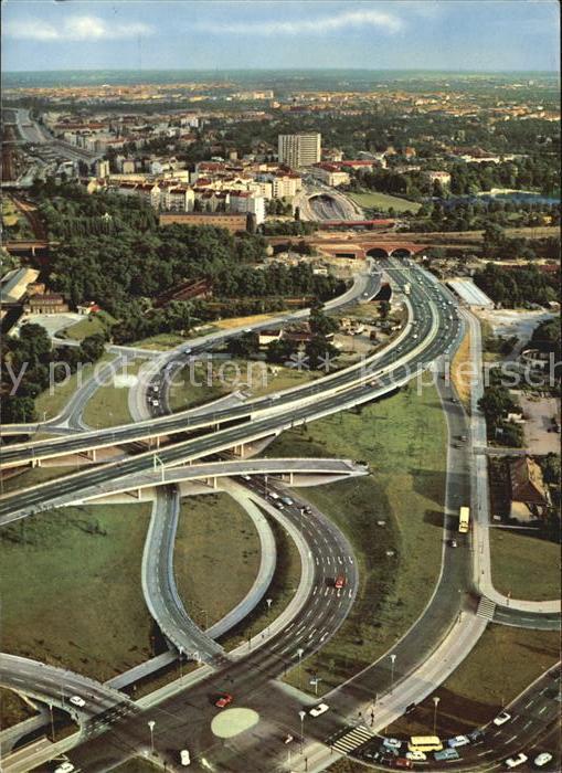 Berlin Fliegeraufnahme Avus