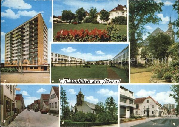 Raunheim Hochhaus Evangelische und Katholische K