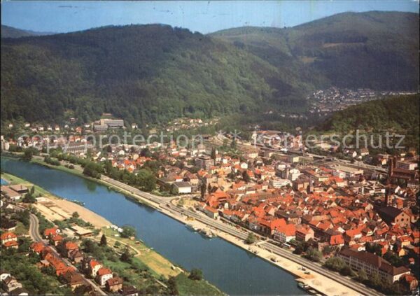 Eberbach Baden Fliegeraufnahme