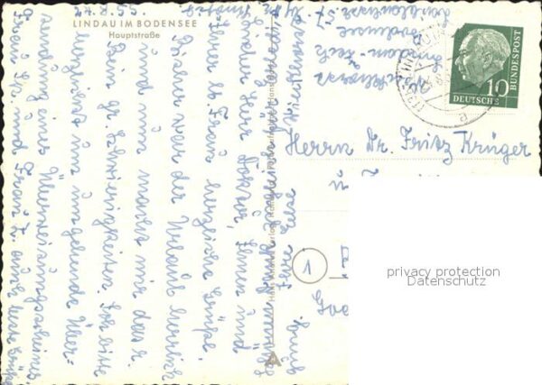 Lindau Bodensee Hauptstrasse VW Käfer – Bild 2