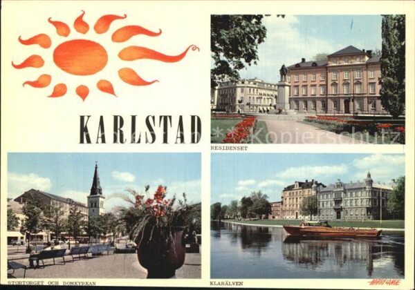 Karlstad Varmlands Lan Klarälven Residenset Stortorget Domkyrk