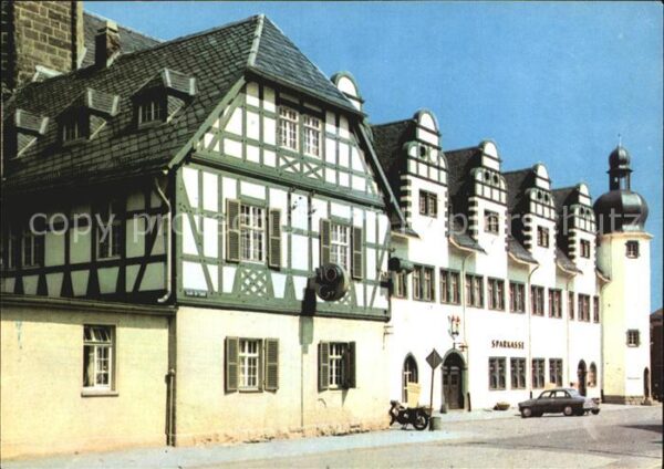 Stadtilm Rathaus Sparkasse