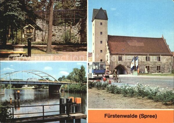 Fuerstenwalde Spree Heimattiergarten Thälmann-Pioniere-Brüc