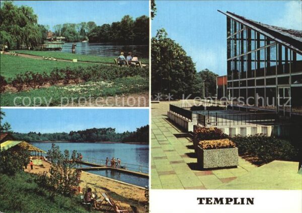 Templin Ratsteich Badestrand Lübbensee Erholung