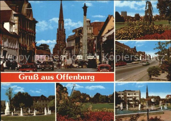 Offenburg Hauptstrasse Ree-Anlagen und Bürgerpark