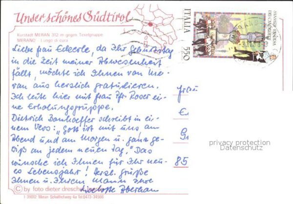 Merano Meran mit Texelgruppe – Bild 2