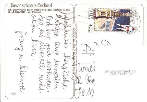 St Leonhard Passeier Fliegeraufnahme – Bild 2