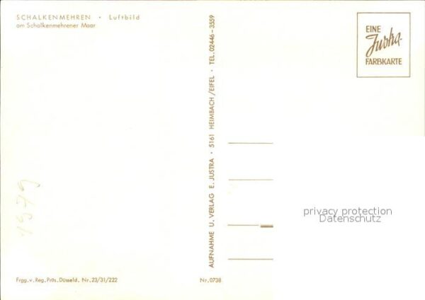 Schalkenmehren Fliegeraufnahme Maar – Bild 2
