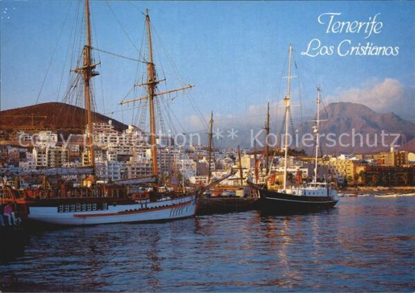 Tenerife Los Cristianos Hafen