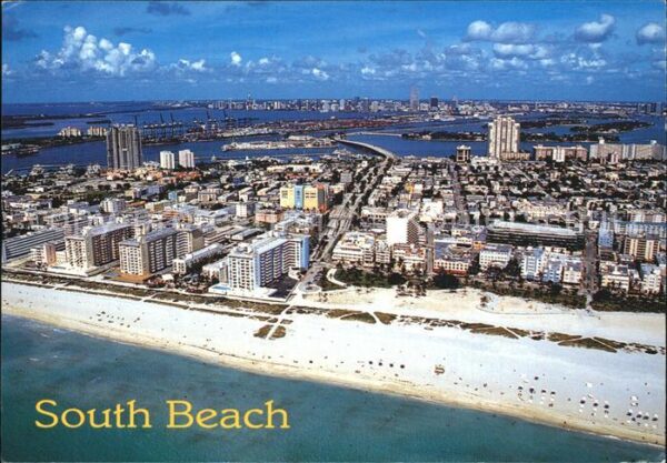 South Beach United States Fliegeraufnahme