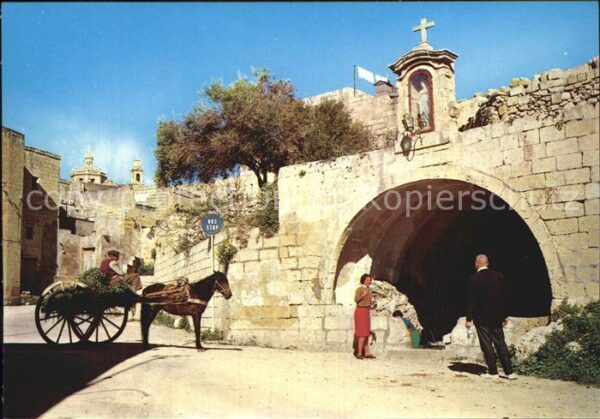 Gozo Malta ?ffentlicher Waschplatz zur Zeit der Ri