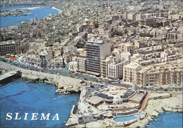 Sliema Fliegeraufnahme