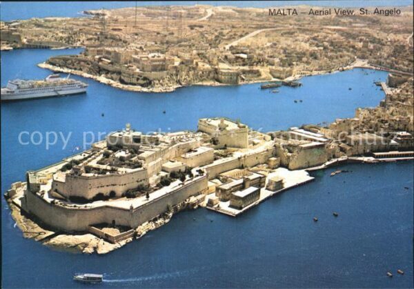 Malta Fliegeraufnahme St. Angelo