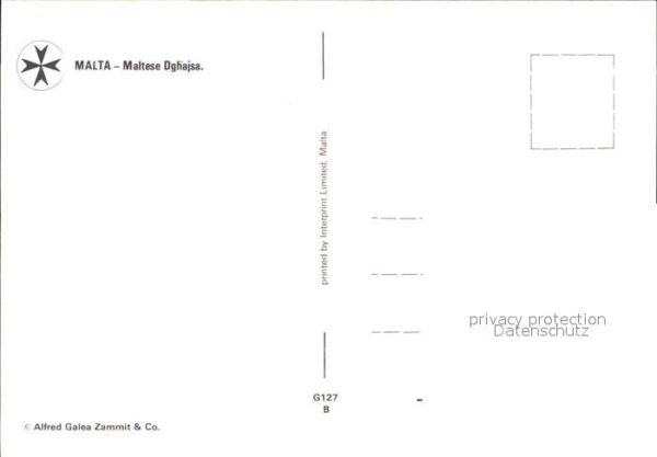 Malta Maltese Dghajsan – Bild 2