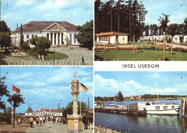 Heringsdorf Ostseebad Usedom Kulturhaus Damerow Ahlbeck Seebr?cke Us