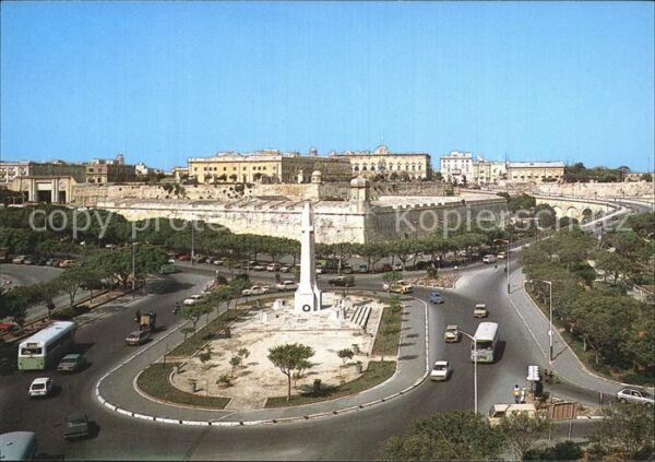 Floriana Fliegeraufnahme War Memorial