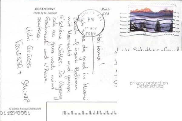 Florida US-State South Beach Ocean Drive – Bild 2