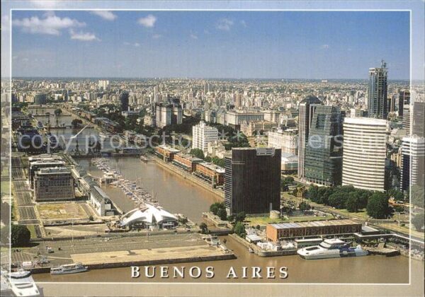 Buenos Aires Fliegeraufnahme Puerto Madero