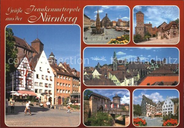 Nuernberg Dürerstadt an der Pegnitz