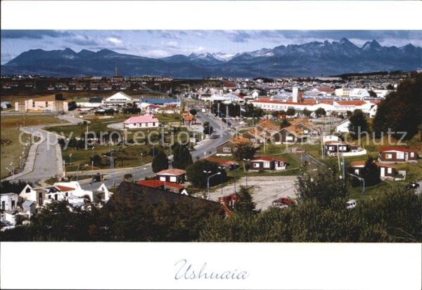 Ushuaia Fliegeraufnahme Bungalows