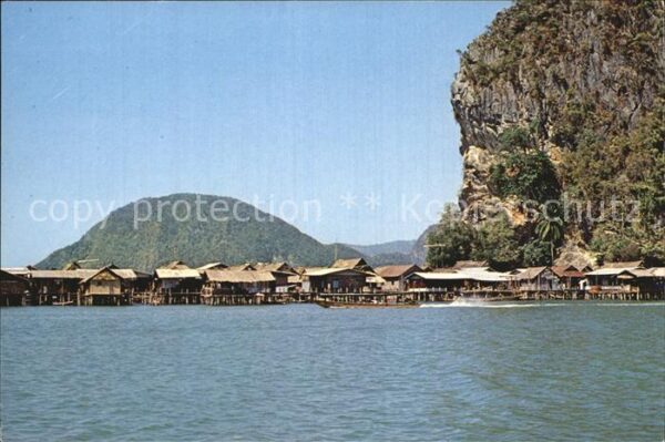 Thailand Pannyi Island Fishing Village