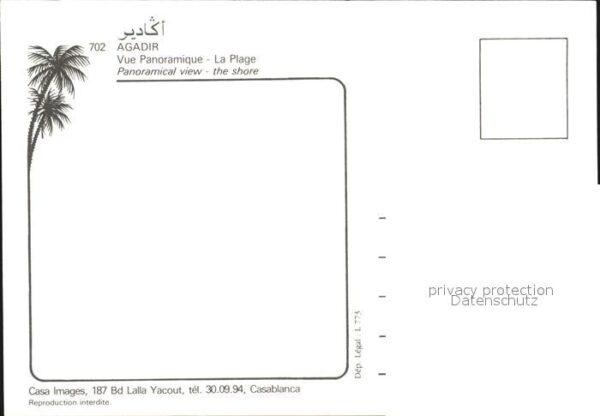 Agadir Plage Fliegeraufnahme – Bild 2