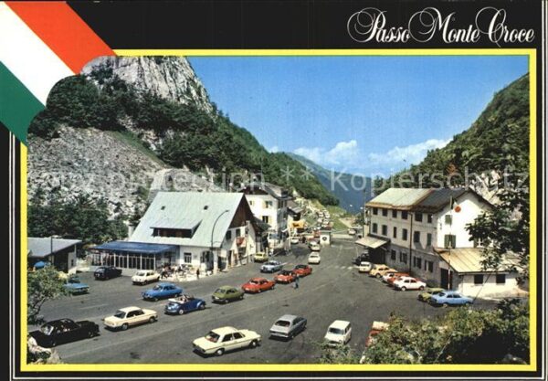 Passo Monte Croce Comelico Italienisch-Österreichische Grenze